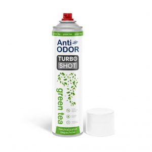 Anti-ODOR Turbo Shot odświeżacz powietrza Green Tea 600 ml
